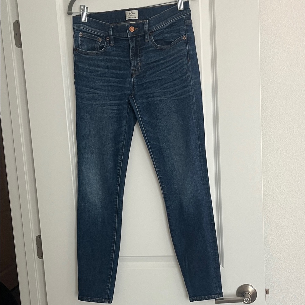 J. Crew Dark Blue Skinny Jeans